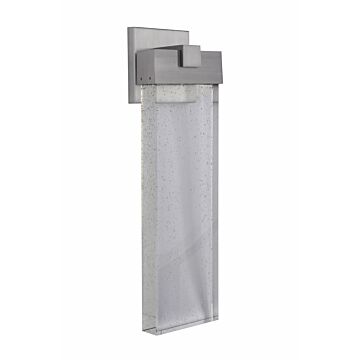 Aria LED Wall Lantern in Satin Aluminum by Craftmade
