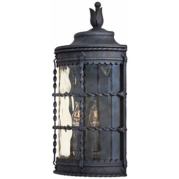 Mallorca Two Light Pocket Lantern in Spanish Iron by Minka Lavery