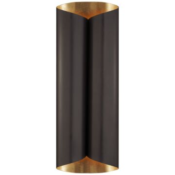 Selfoss  Wall Sconce in Bronze and Gild by Visual Comfort Signature