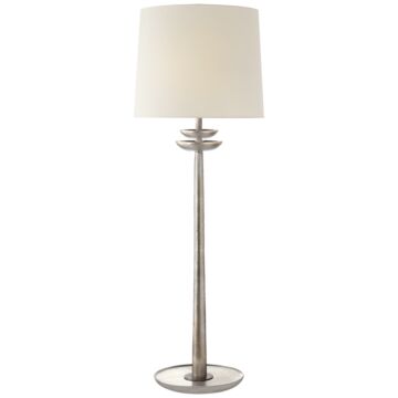 Beaumont  Buffet Lamp in Burnished Silver Leaf by Visual Comfort Signature
