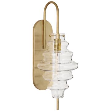 Tableau  Wall Sconce in Antique-Burnished Brass by Visual Comfort Signature