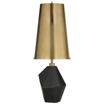 Halcyon  Table Lamp in Black Cremo Marble by Visual Comfort Signature