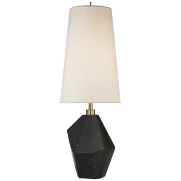 Halcyon  Table Lamp in Black Cremo Marble by Visual Comfort Signature