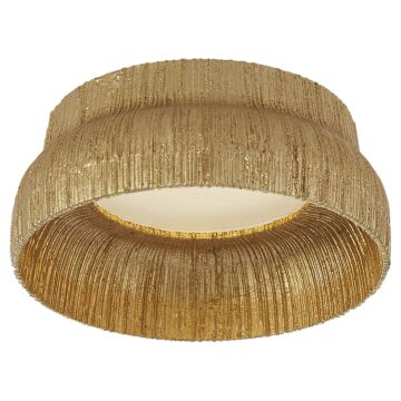 Utopia LED Flush Mount in Gild by Visual Comfort Signature