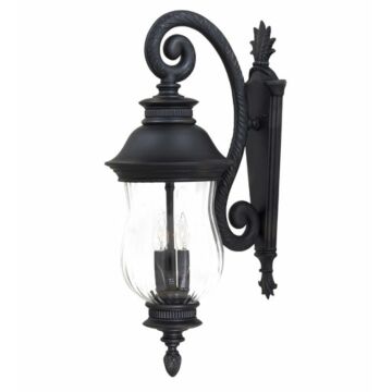 Newport Three Light Outdoor Wall Mount in Heritage by Minka Lavery