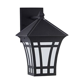 Generation Lighting Herrington 12 Outdoor Wall Light in Black