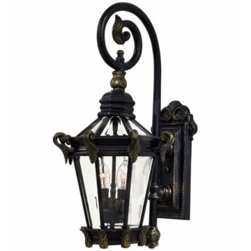 Stratford Hall Two Light Wall Mount in Heritage Gold Highlights by Minka Lavery