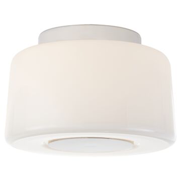 Acme  Flush Mount in Polished Nickel by Visual Comfort Signature