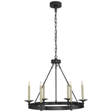 Launceton  Chandelier in Bronze by Visual Comfort Signature