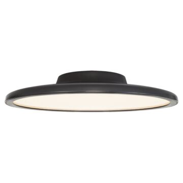 Dot LED Flush Mount in Matte Black by Visual Comfort Signature