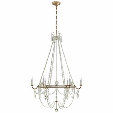 Sharon  Chandelier in Gilded Iron by Visual Comfort Signature