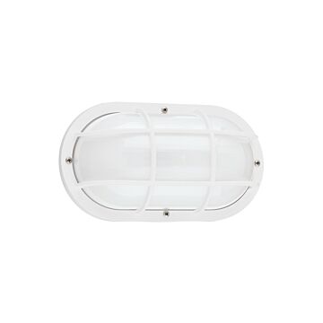 Generation Lighting Bayside 5" Outdoor Wall Light in White