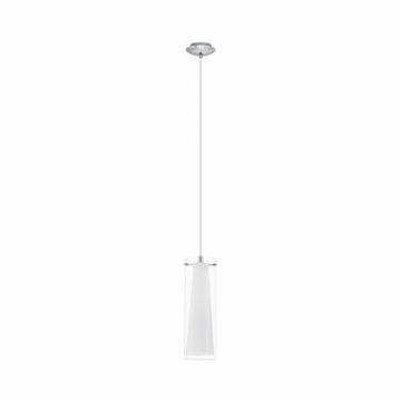 Pinto 1 Light 4.72 inch Chrome Mini Pendant Ceiling Light