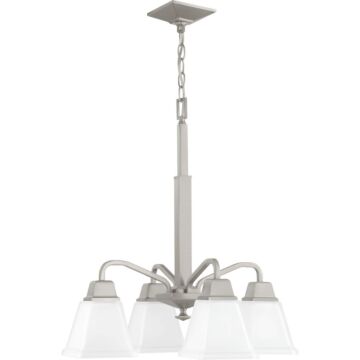 Clifton Heights 4-Light Chandelier in Brushed Nickel