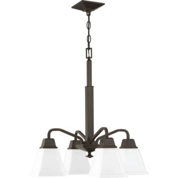 Clifton Heights 4-Light Chandelier in Antique Bronze