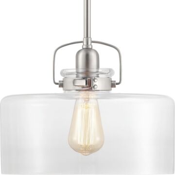 Calhoun 1-Light Pendant in Brushed Nickel