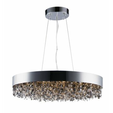 Mystic LED Pendant in Polished Chrome by Maxim