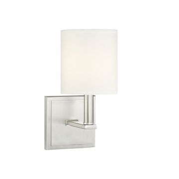 Waverly One Light Wall Sconce in Satin Nickel by Savoy House