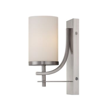 Colton One Light Wall Sconce in Satin Nickel by Savoy House