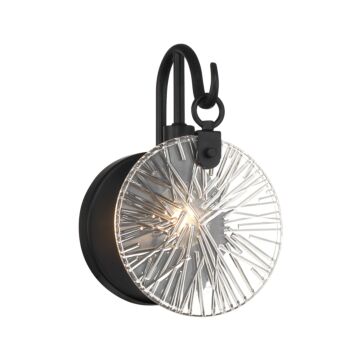 Addison One Light Bathroom Vanity in Matte Black by Savoy House