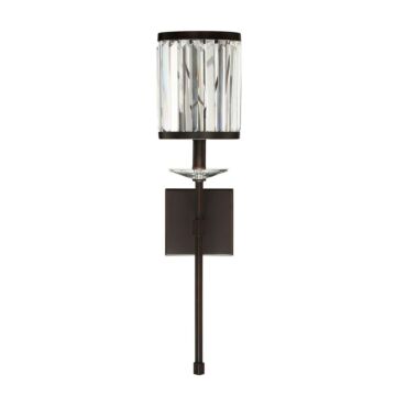 Ashbourne One Light Wall Sconce in Mohican Bronze by Savoy House