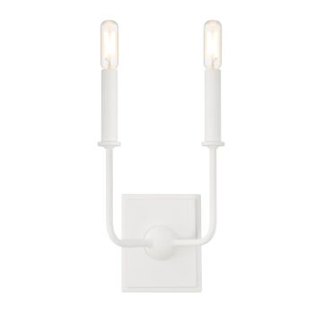 Avondale Two Light Wall Sconce in Bisque White by Savoy House