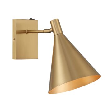 Pharos One Light Wall Sconce in Noble Brass by Savoy House
