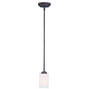 Deven One Light Mini Pendant in Oil Rubbed Bronze by Maxim