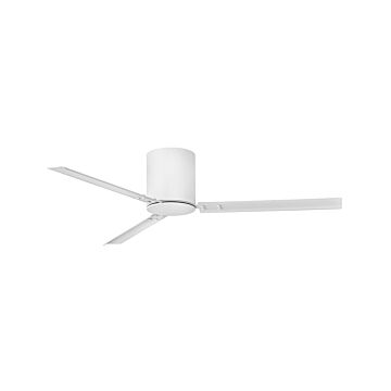 Indy Flush 58" Ceiling Fan in Matte White