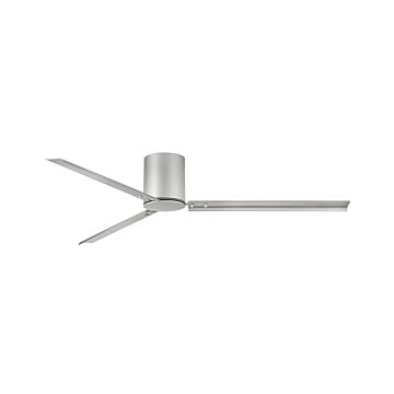 Indy Flush 72" Ceiling Fan in Brushed Nickel