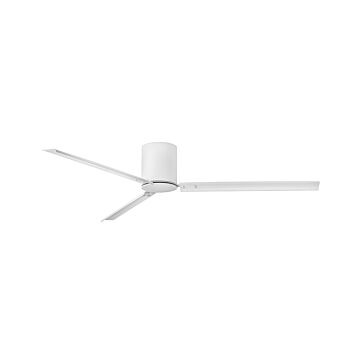 Indy Flush 72" Ceiling Fan in Matte White