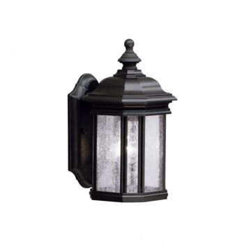 Kirkwood One Light Outdoor Wall Mount in Black by Kichler