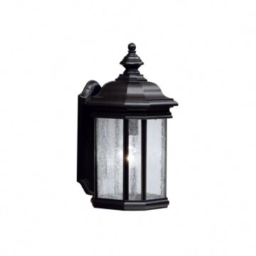 Kirkwood One Light Outdoor Wall Mount in Black by Kichler