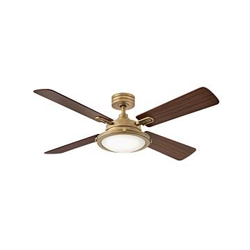 Collier 54" Ceiling Fan in Heritage Brass