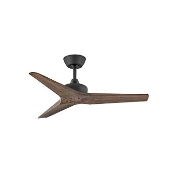 Chisel 44" Ceiling Fan in Matte Black