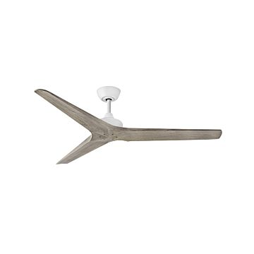 Chisel 60" Ceiling Fan in Matte White
