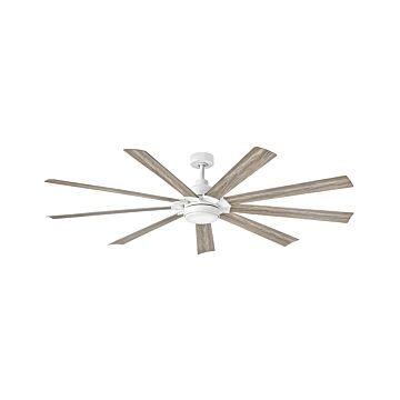 Turbine 80" Ceiling Fan in Chalk White