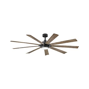 Turbine 80" Ceiling Fan in Matte Black