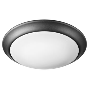 LED Wet Ceiling Mounts LED Ceiling Mount in Textured Black by Quorum International