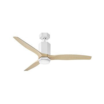 Facet 1-Light 52" Ceiling Fan in Matte White