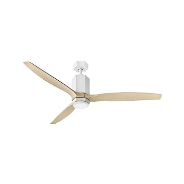 Facet 1-Light 60" Ceiling Fan in Matte White