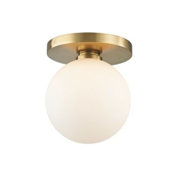 Baird LED Bath Bracket in Aged Brass by Hudson Valley