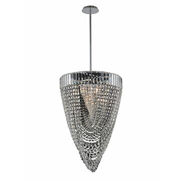 Mira Foyer Pendant in Chrome by Allegri