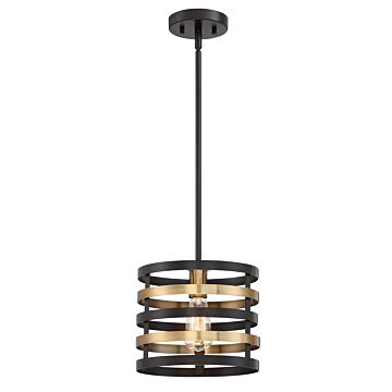 Mya 1-Light Mini Pendant in Antique Bronze