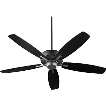 Breeze 52"Ceiling Fan in Textured Black by Quorum International