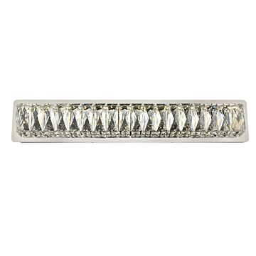 Monroe LED Bathroom Vanity Light Sconce in Chrome