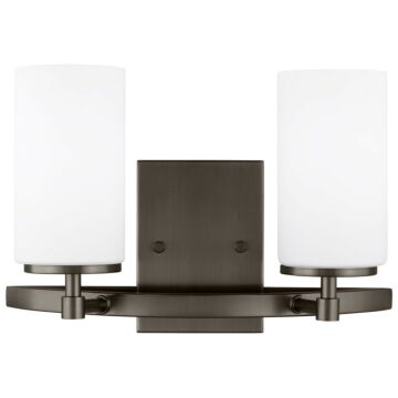 Alturas Wall  Bathroom Vanity Light in Brushed Oil Rubbed Bronze by Generation Lighting
