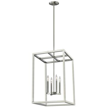 Moffet Street Hall  Foyer Pendant in Brushed Nickel by Generation Lighting