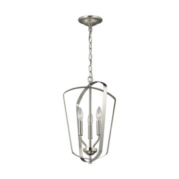 Romee Hall  Foyer Pendant in Brushed Nickel by Generation Lighting