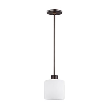 Canfield Mini-Pendant in Bronze by Generation Lighting